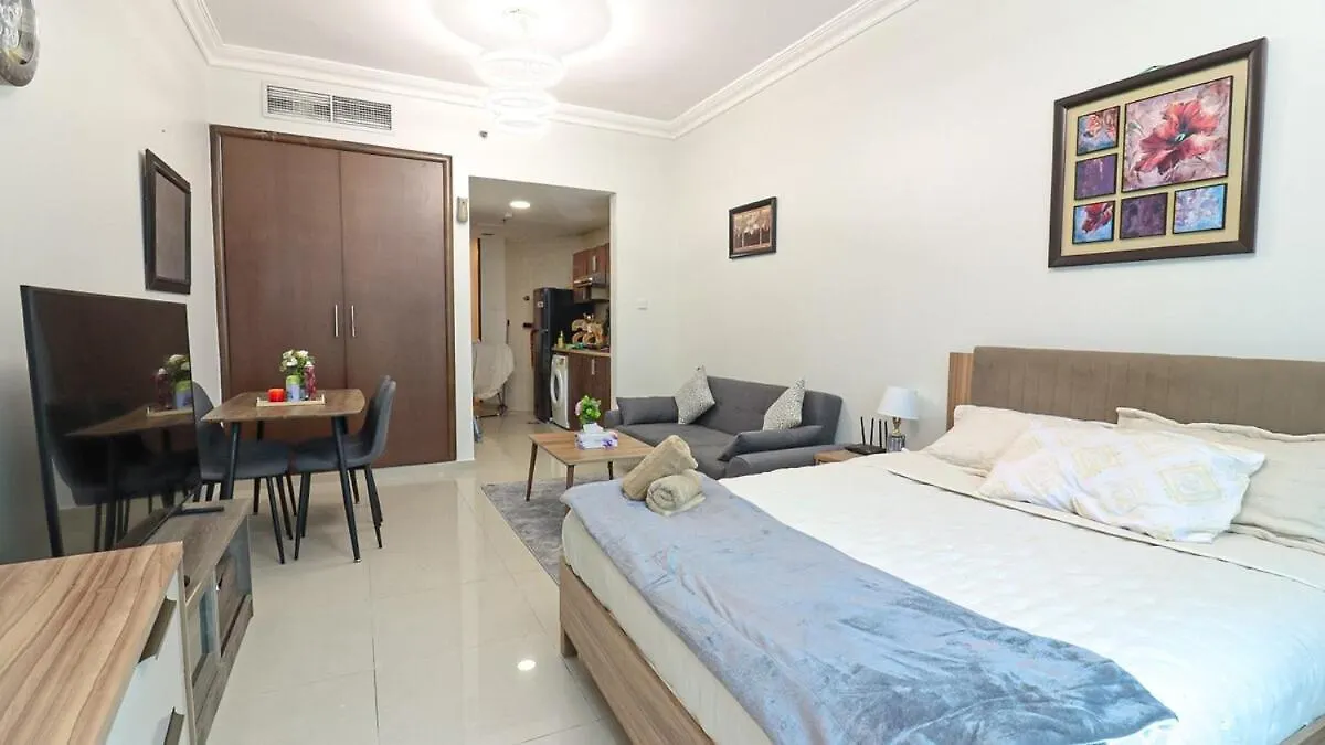 Appartement Elegant Studio Near Burj Khalifa Pool And Gym Dubai Verenigde Arabische Emiraten