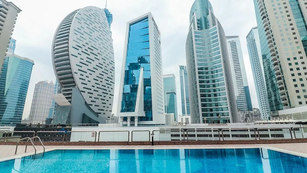 Elegant Studio Near Burj Khalifa Pool And Gym Dubai Apartment